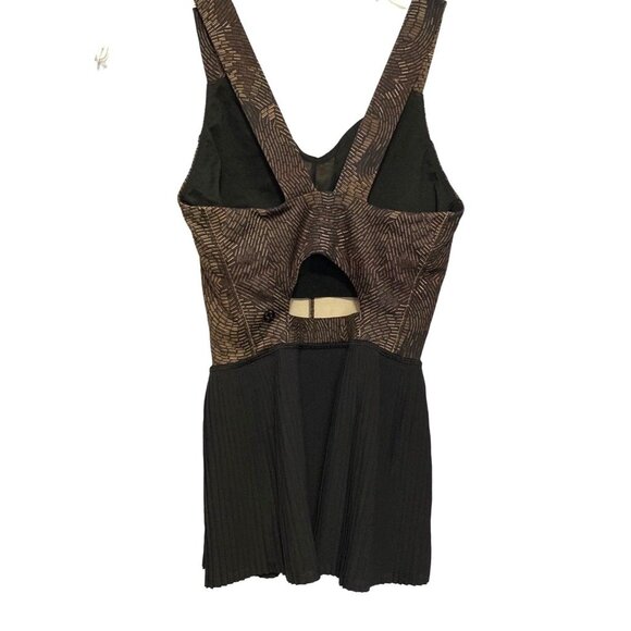 Lululemon City Tank Peplum Golden Goddess Cashew Size 4 - Picture 2 of 11